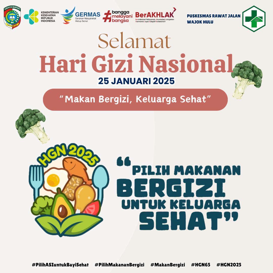 Hari Gizi Nasional tahun 2025